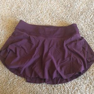 LuluLemon Running skirt